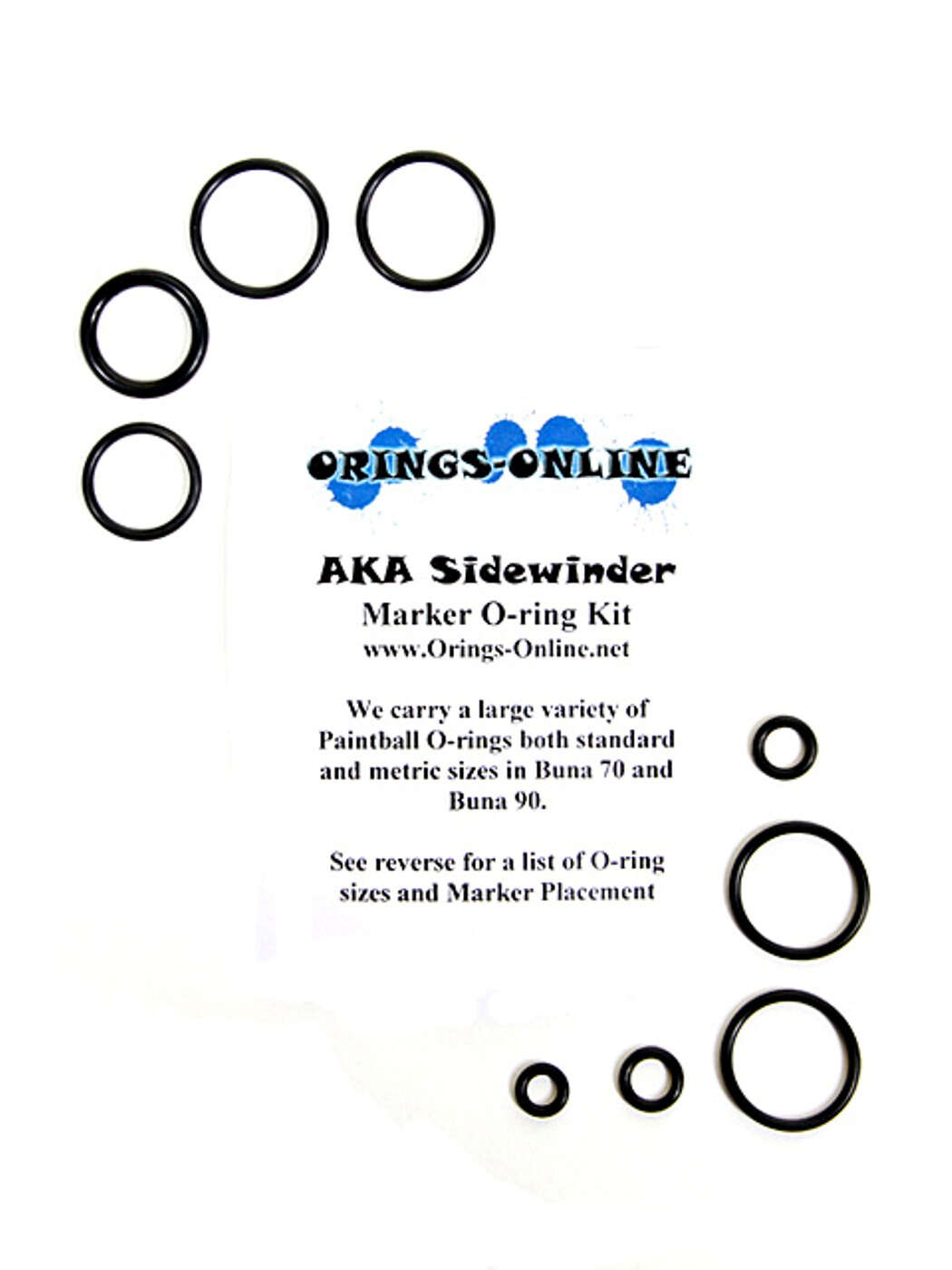 AKA Sidewinder Marker O-ring Kit